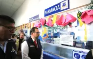 Ministro de Salud, Luis Dyer supervisó el Hospital Regional Hipólito Unanue de Tacna