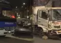 Accidente en Pasamayito: cisterna choca contra bus y deja triple colisi�n en Comas