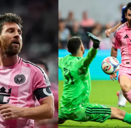 Lionel Messi marc� cuatro goles en la goleada 7-1 del Inter Miami sobre FC Montr