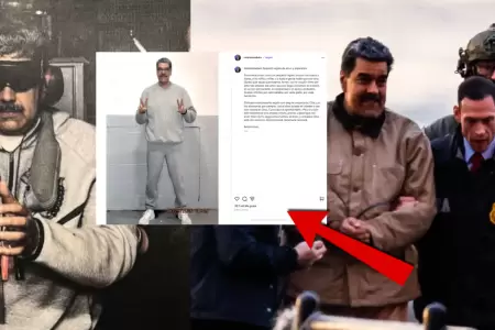 Nicol�s Maduro reapareci� en redes sociales desde su detenci�n en Nueva York