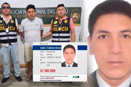 El presunto violador fue detenido.