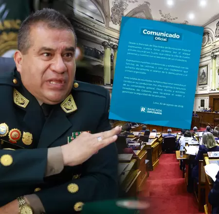Bancada alega falta de resultados frente a criminalidad desbordada.