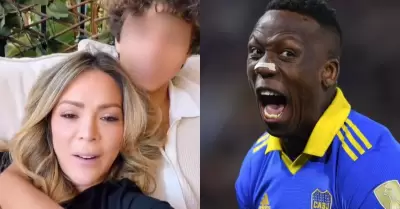 Sheyla Rojas fue consultada por Adv�ncula cuando estaba en live con su hijo