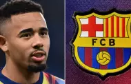 El nuevo '9' del FC Barcelona sería el brasileño Gabriel Jesús tras frustrado intento de fichar a Julián Álvarez