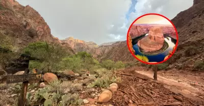 En el Gran Ca��n de Arizona se registr� una inundanci�n que caus� la muerte de u