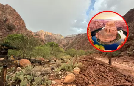 En el Gran Ca��n de Arizona se registr� una inundanci�n que caus� la muerte de u
