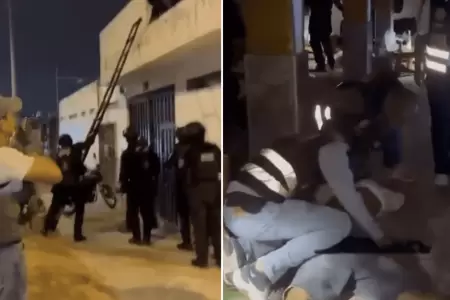 PNP detiene a 13 personas en b�nker de VMT