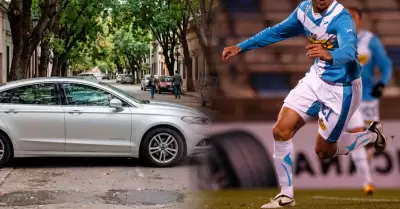 Fingi� ser conocido exfutbolista para comprar un auto.