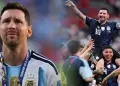 Lionel Messi anuncia su retiro de la selecci�n argentina y sus compa�eros le dedican emotivos mensajes
