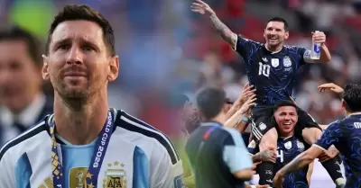 Lionel Messi anuncia su retiro de la selecci�n argentina