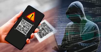 Evita estafas digitales al escanear c�digo QR.