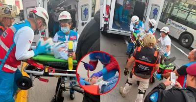 SAMU atendi� m�s de 10 mil emergencias por accidentes de tr�nsito