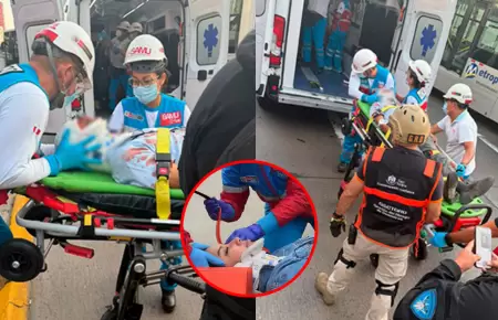 SAMU atendi� m�s de 10 mil emergencias por accidentes de tr�nsito