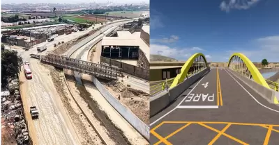 Este lunes 31 de agosto inci� la construcci�n del puente La Capitana, en Huachip