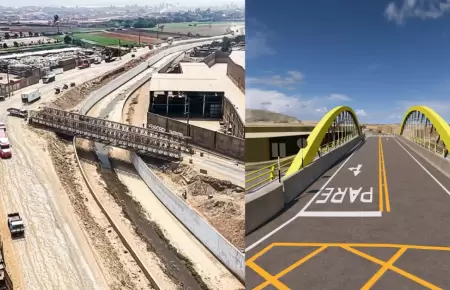 Este lunes 31 de agosto inci� la construcci�n del puente La Capitana, en Huachip