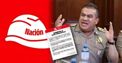 La bancada pide la renuncian del comandante general.