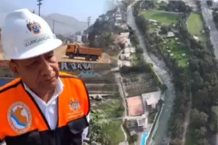Existe un riesgo de colapso en el km 29.7.