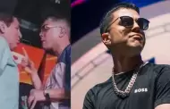 Darkiel protagoniza pelea durante show en Lima: hombre subió al escenario con una botella y terminó en el piso