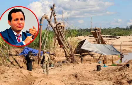 Especialista advirti� la presencia de miner�a ilegal en todo el territorio.