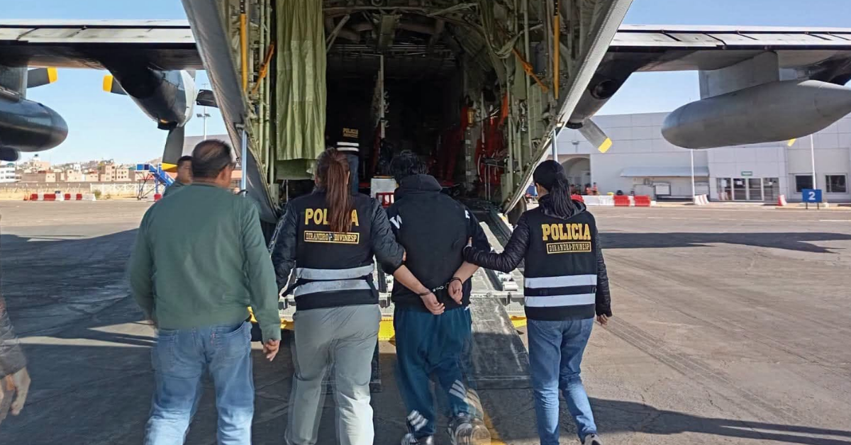 Trasladan a cabecilla de 'Los Pulpos' Jhonsson Cruz Torres