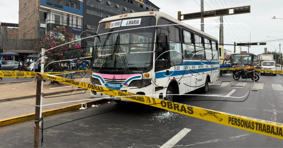 En el trascurso de las diligencias, cerraron el carril con direcci�n a la Panamericana Norte