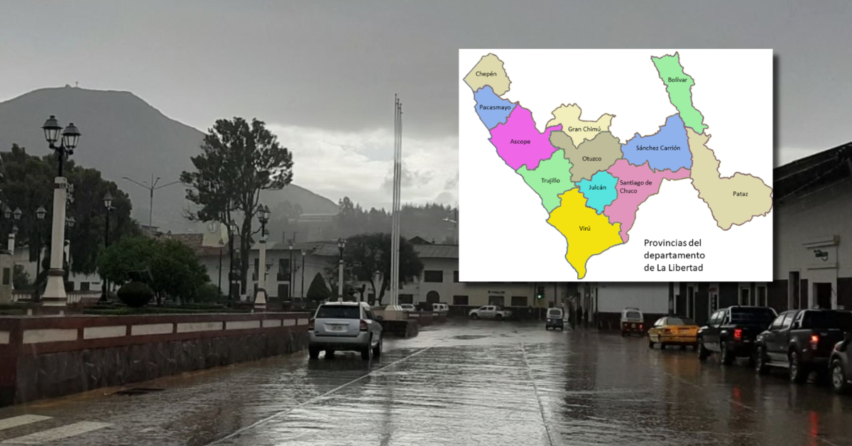 Once provincias de la región norteña por intensas lluvias permanecen se encuentran en alarma