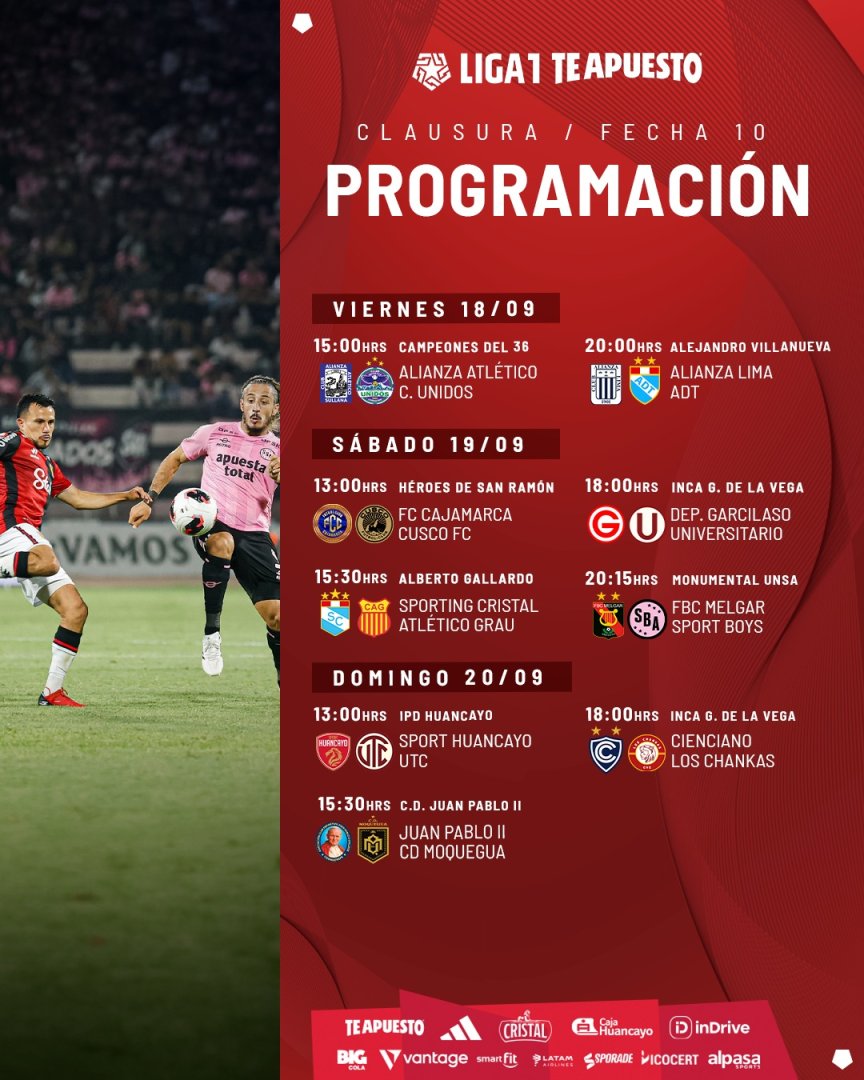 Fecha 10 del Torneo Clausura 2026 (LFP)
