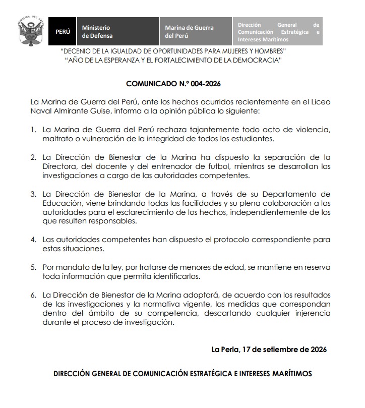Comunicado