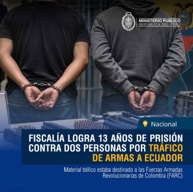 Ministerio Público anuncia pena