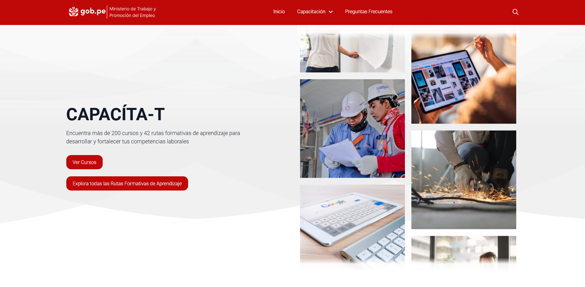 Plataforma CAPACÍTA-T