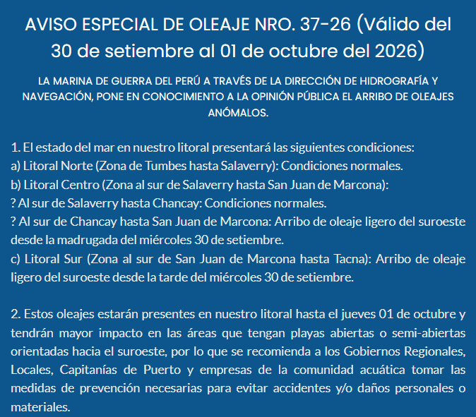 Comunicado