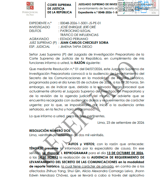 Resolución N.º 2
