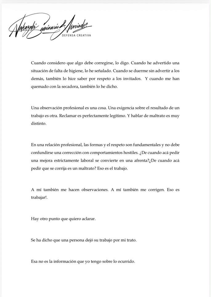 Alvina Ruiz responde a las acusaciones