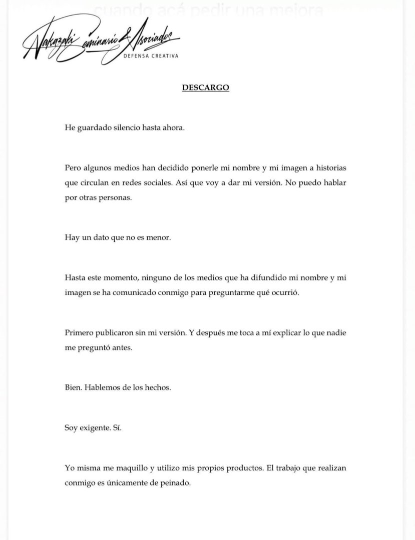Alvina Ruiz responde a las acusaciones