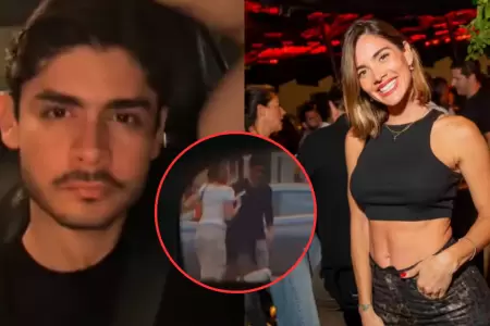 Korina Rivadeneira pas� el d�a con misterioso hombre que maneja el carro de Mari