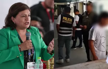 La gobernadora de La Libertad alerta sobre d�ficir policial