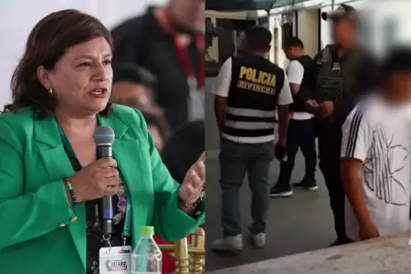 La gobernadora de La Libertad alerta sobre d�ficir policial