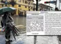 Gobierno declara emergencia en 23 regiones y el Callao por riesgo de lluvias ante El Ni�o