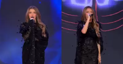 Miss Chile sorprende en certamen de belleza con presentaci�n de death metal