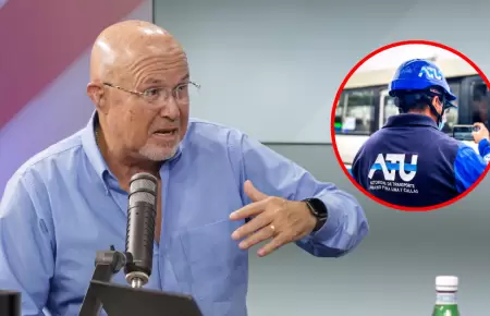 Carlos Bruce propone transferir funciones de la ATU a la Municipalidad Metropoli