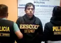 'Jhonsson Pulpo' ya est� bajo custodia de la PNP tras ser entregado en Desaguadero a la espera de extradici�n