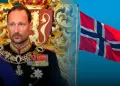 Haakon VIII jura como rey de Noruega tras la muerte de Harald V: asumi� el trono ante el Parlamento