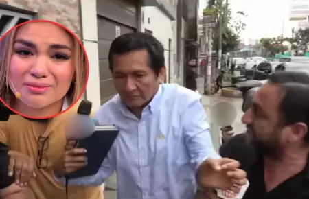 �scar Custodio agrede a le prensa mientras acude a declarar por caso Naldy Salda