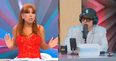 Magaly cuestiona la reacci�n de Mario Hart tras im�genes de Korina con nuevo ami