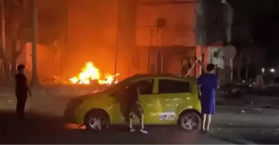 Carro bomba explota frente a estaci�n de polic�as en Colombia