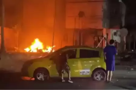 Carro bomba explota frente a estaci�n de polic�as en Colombia