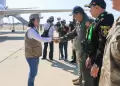 Keiko Fujimori visita el norte del Per� para supervisar descolmataci�n y limpieza del r�o Piura
