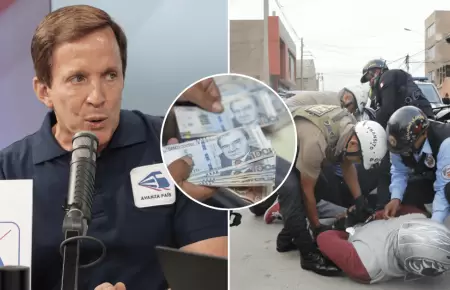 Francis Allison propone programa de pago de recompensas de S/25 mil