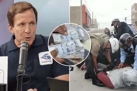 Francis Allison propone programa de pago de recompensas de S/25 mil