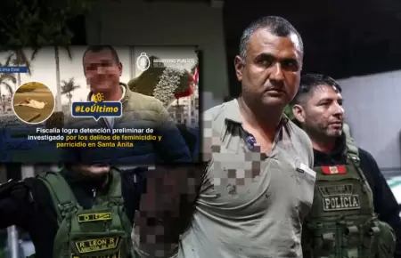 Fiscal�a logr� recluir preliminarmente al sujeto investigado por asesinar a bala